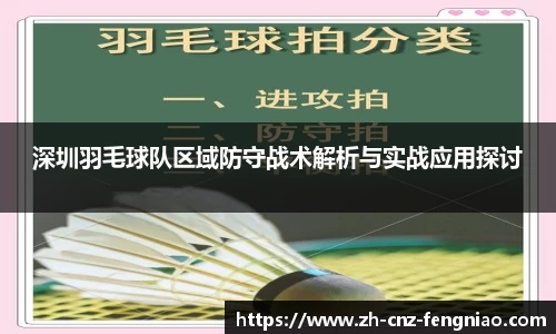 深圳羽毛球队区域防守战术解析与实战应用探讨